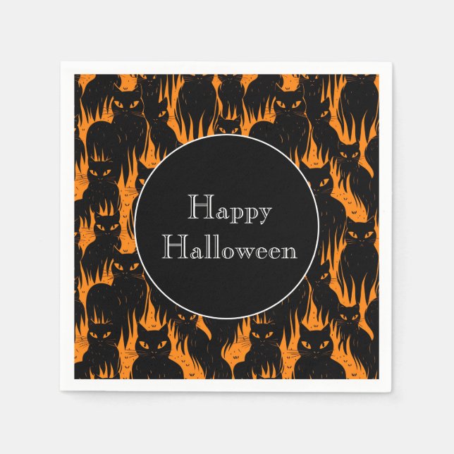 Halloween Paper Napkins (Front)