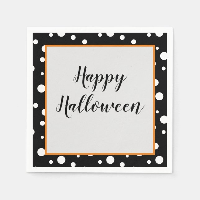 Halloween Paper Napkins (Front)
