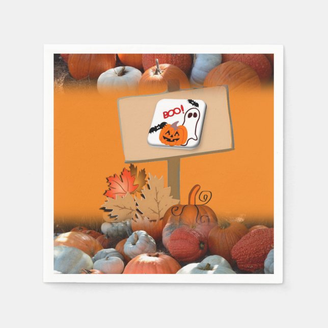 Halloween Paper Napkins (Front)