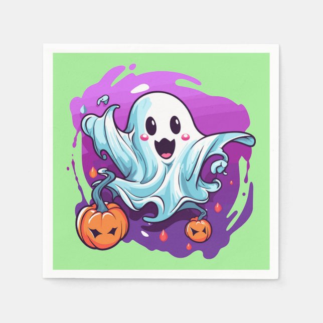 Halloween Paper Napkins (Front)