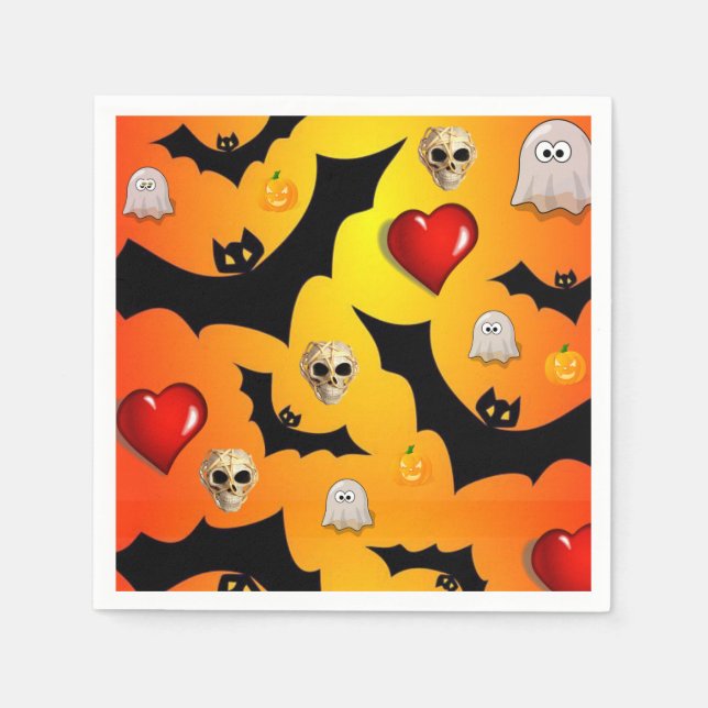 Halloween Paper Napkins (Front)