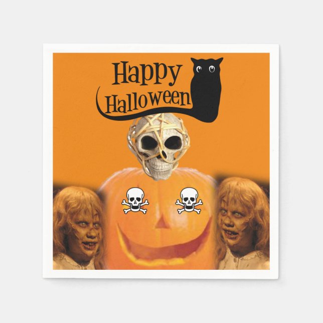 Halloween Paper Napkins (Front)