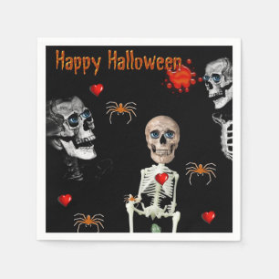 Halloween Paper Napkins, Happy Halloween Napkin