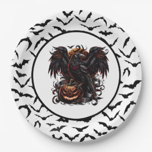 Halloween  paper plate