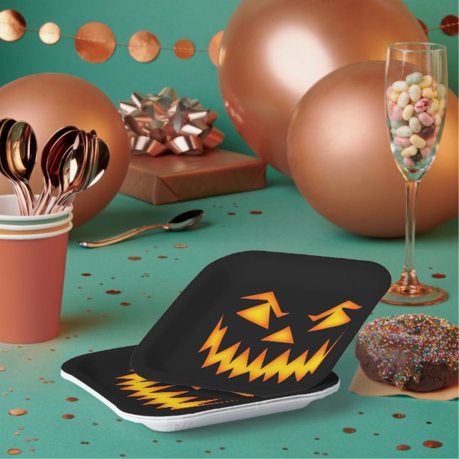 Halloween Paper Plate (Multi)