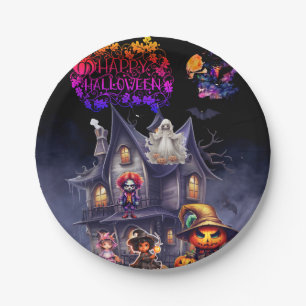 Halloween Paper Plate