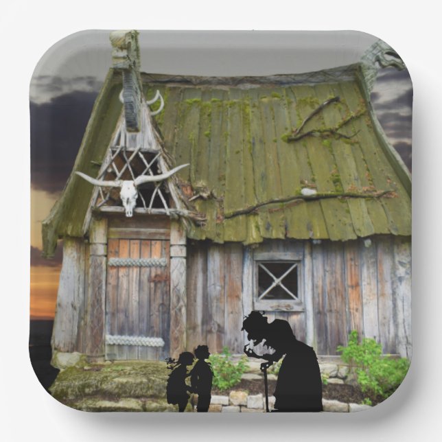 Halloween Paper Plate (Front)