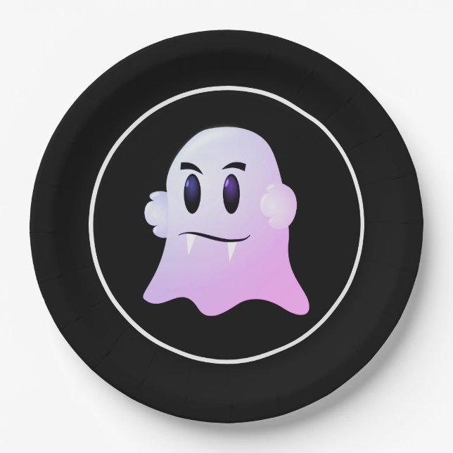 Halloween Paper Plate (Front)