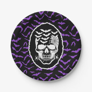 Halloween paper plate