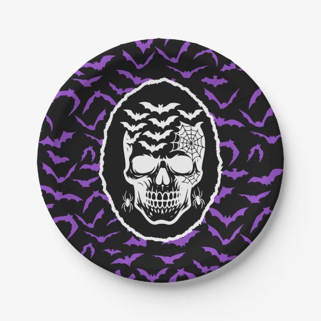 Halloween     paper plate (Front)