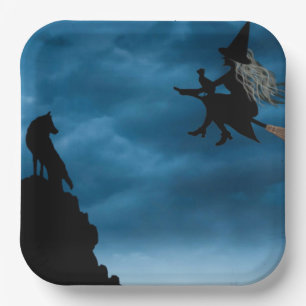 Halloween Paper Plate