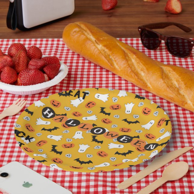 Halloween Paper Plate (Picnic)