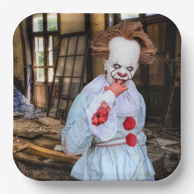 Halloween Paper Plate (Front)