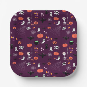 Halloween Paper Plate