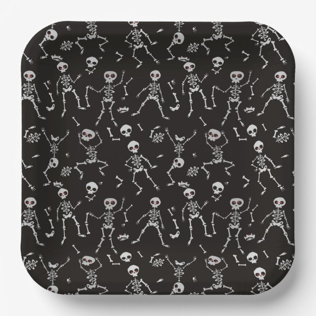 Halloween Paper Plate (Front)