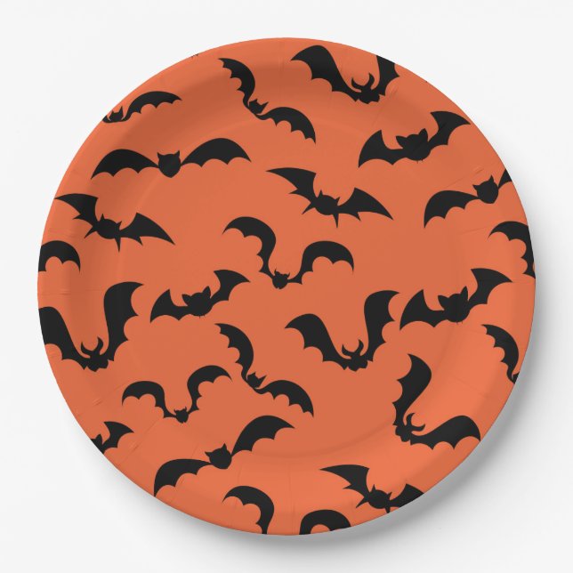 Halloween Paper Plate (Front)