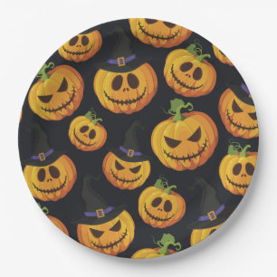 Halloween Paper Plate