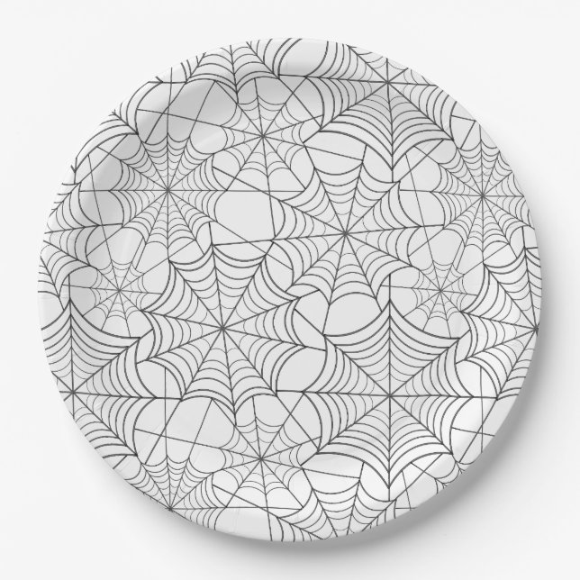 Halloween Paper Plate (Front)