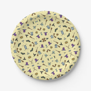 Halloween paper plate