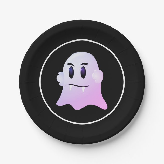 Halloween Paper Plate (Front)