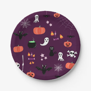 Halloween Paper Plate