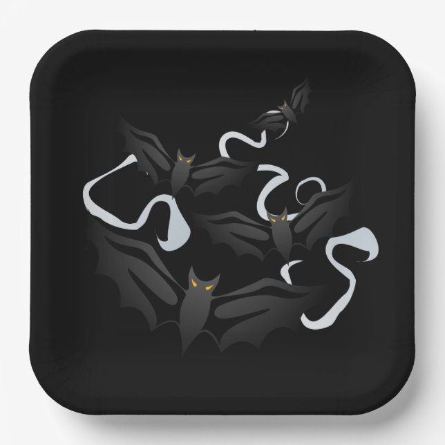 Halloween Paper Plate (Front)