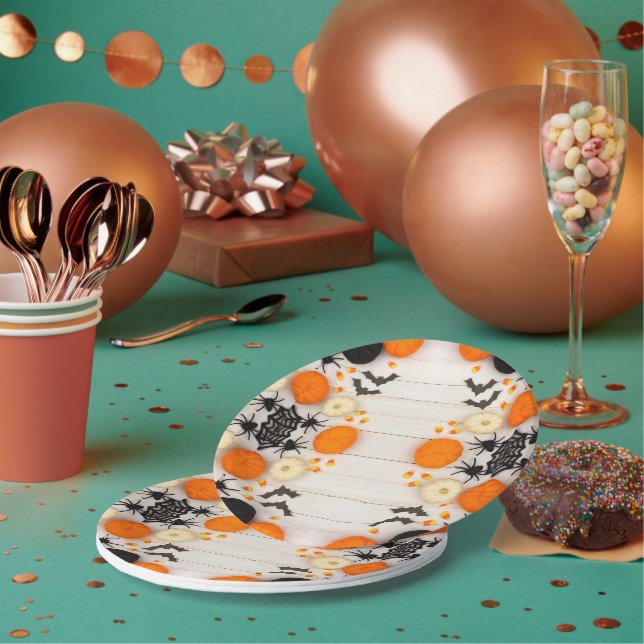 Halloween Paper Plate (Multi)