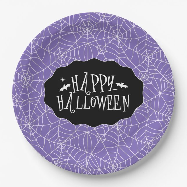 Halloween  paper plate (Front)