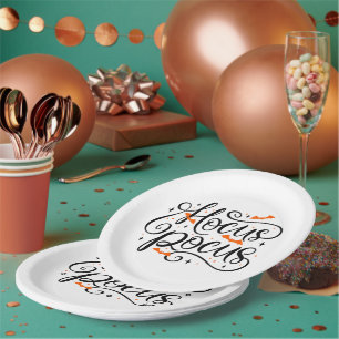 Halloween Paper Plates