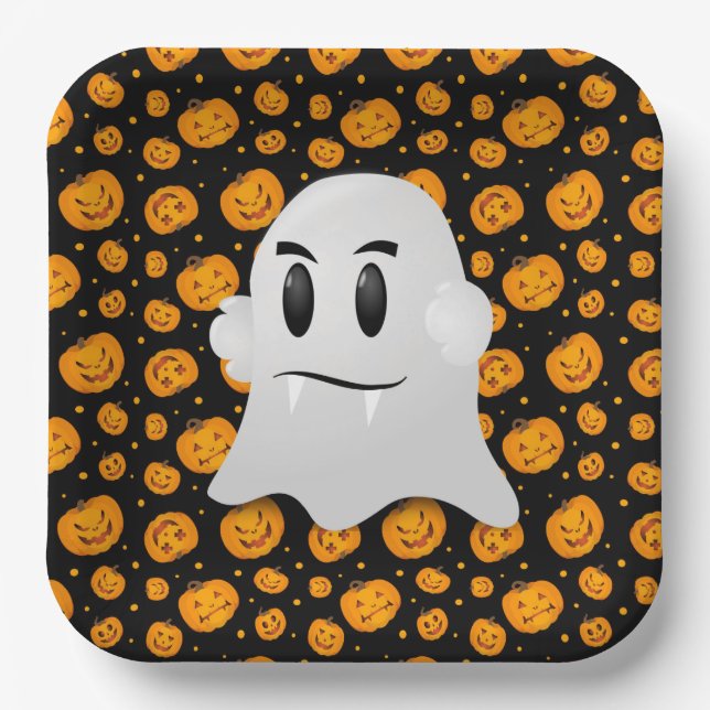 Halloween Paper Plates (Front)