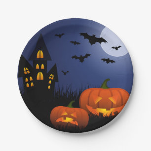 Halloween Paper Plates