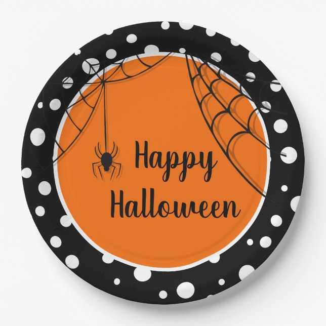 Halloween Paper Plates (Front)