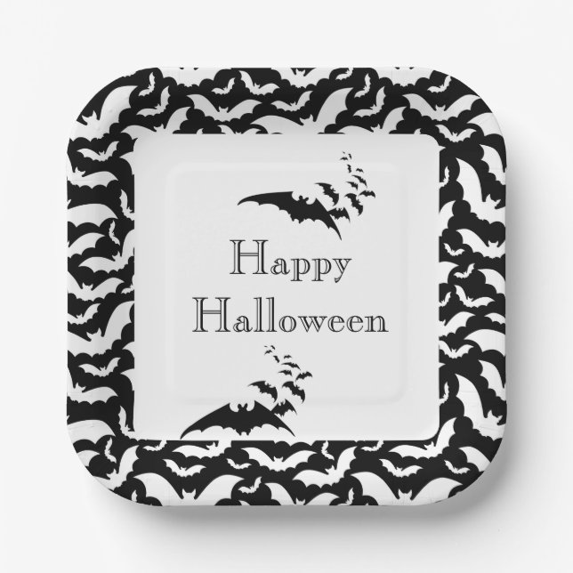 Halloween Paper Plates (Front)