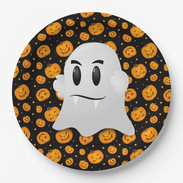 Halloween Paper Plates (Front)