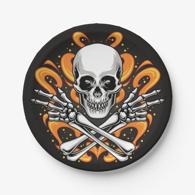 Halloween Paper Plates (Front)