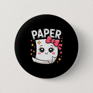Halloween Paper Scissors Rock Matching Cute Paper  6 Cm Round Badge