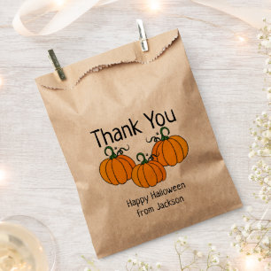 Halloween Paper Treat Favour Bags