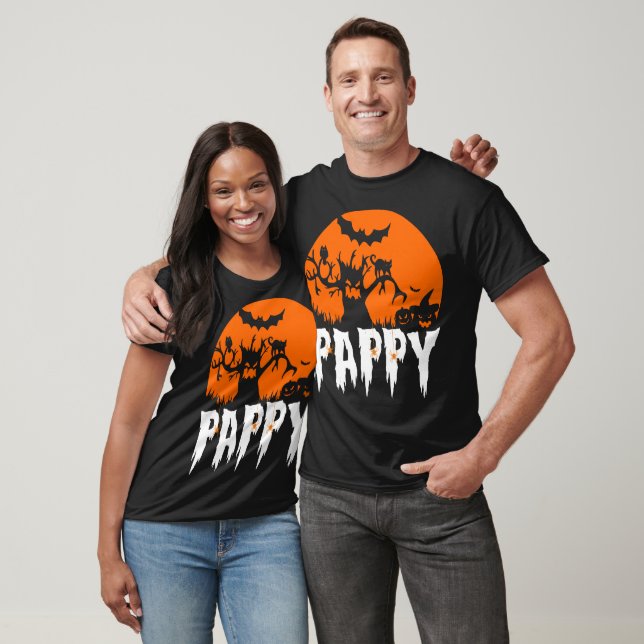 Halloween Pappy Scary 31st October Gift T-Shirt (Unisex)