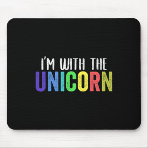 Halloween Parent Daughter Adult Costume I'm With T Mouse Mat