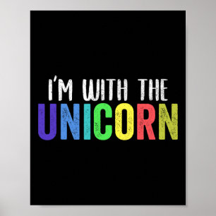 Halloween Parent Daughter Adult Costume I'm With T Poster