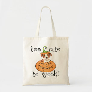 Halloween Parson Russell Terrier Tote Bag
