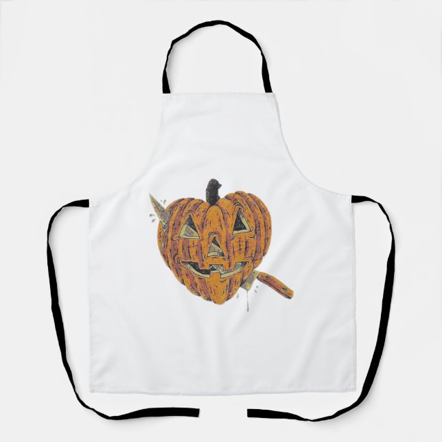 HALLOWEEN PARTY     APRON (Front)