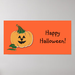 Halloween Party Banners Poster