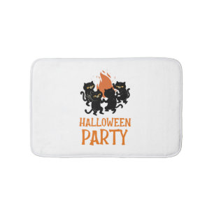 Halloween Party                Bath Mat