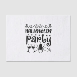 Halloween Party Birthday Tissue Paper