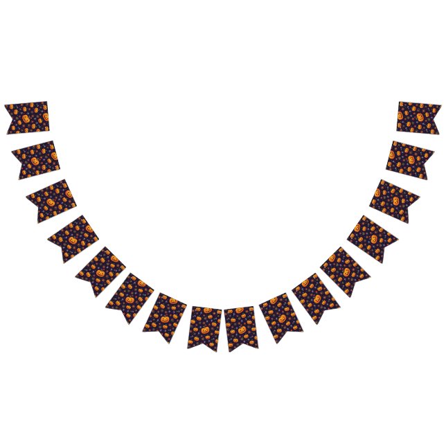 Halloween Party Bunting Banner (All)