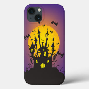 Halloween party castle iPhone 13 case