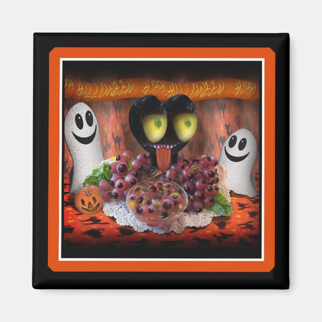 Halloween Party Centerpiece Magnet (Front)