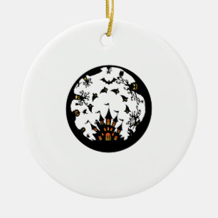 Halloween Party Ceramic Tree Decoration