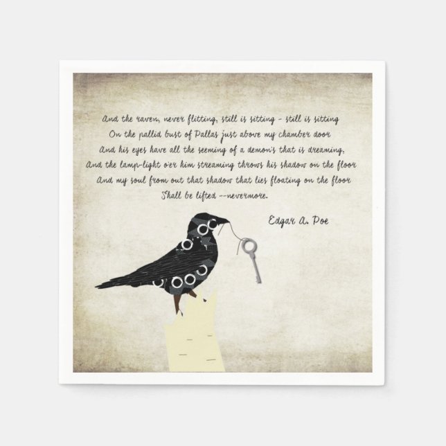 Halloween Party Cocktail Napkins (Front)